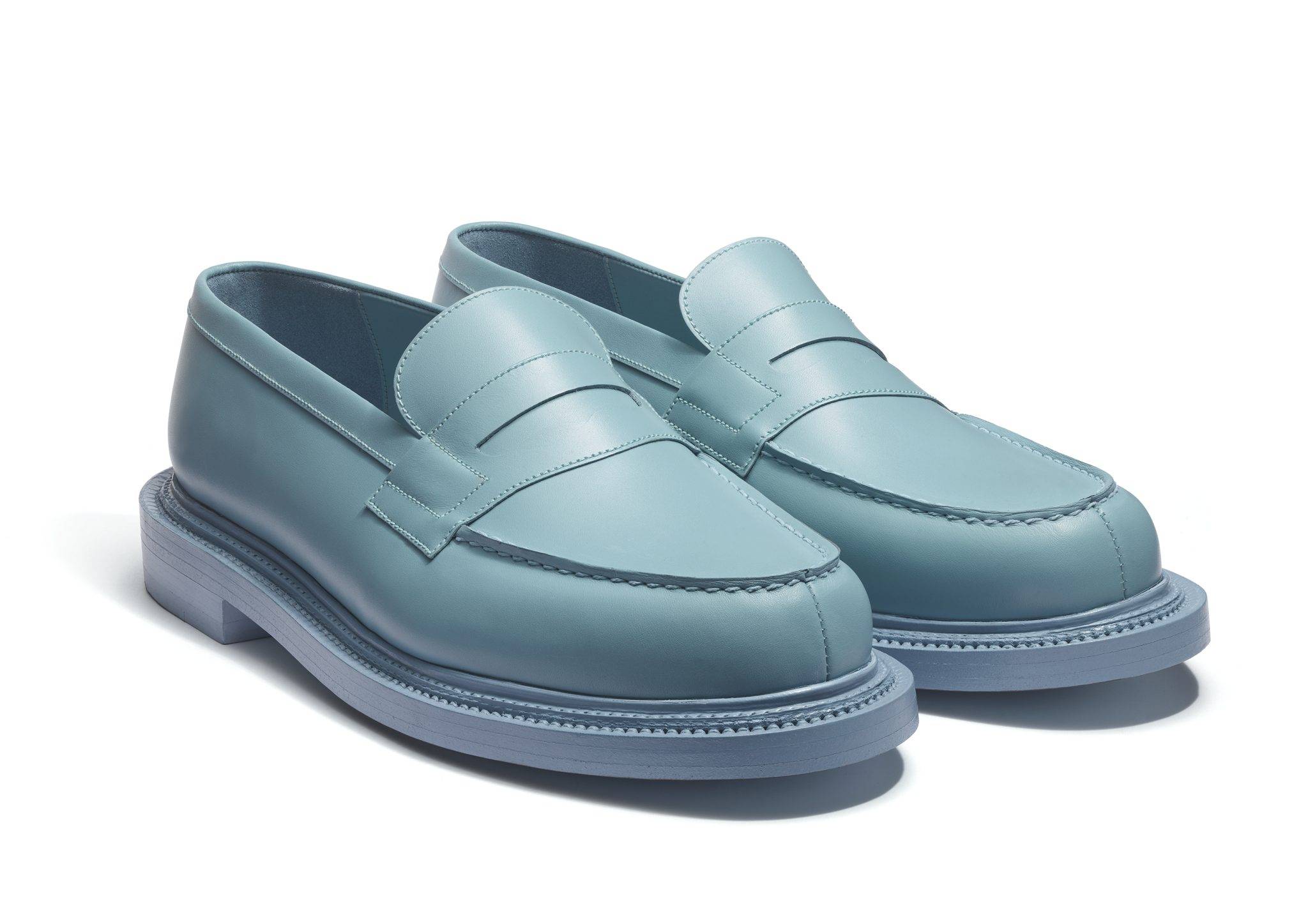 靴 J.M. WESTON 385 Triple Sole Loafer 7C Men's Black Leather Triple Sole Golf Derby – J.M. Weston