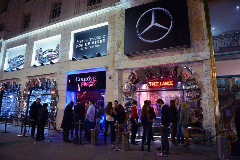 Como Pop-up night by Mercedes