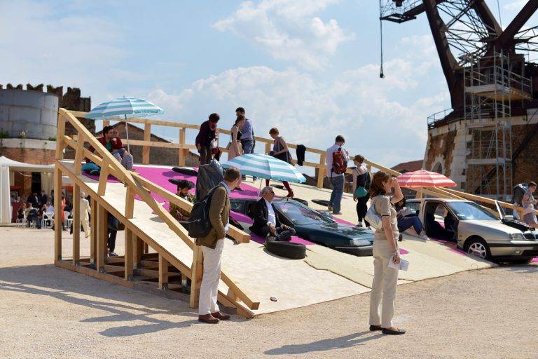 L’inauguration du Pavillon Français