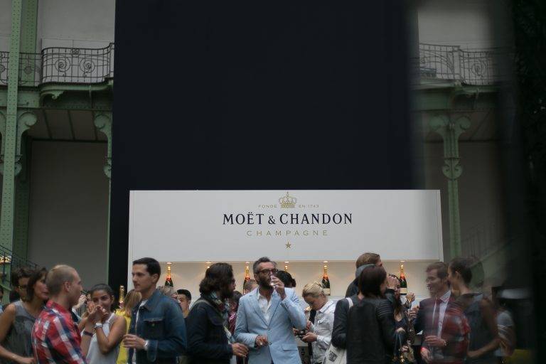 Cinema Paradiso opening cocktail by Moët&Chandon
