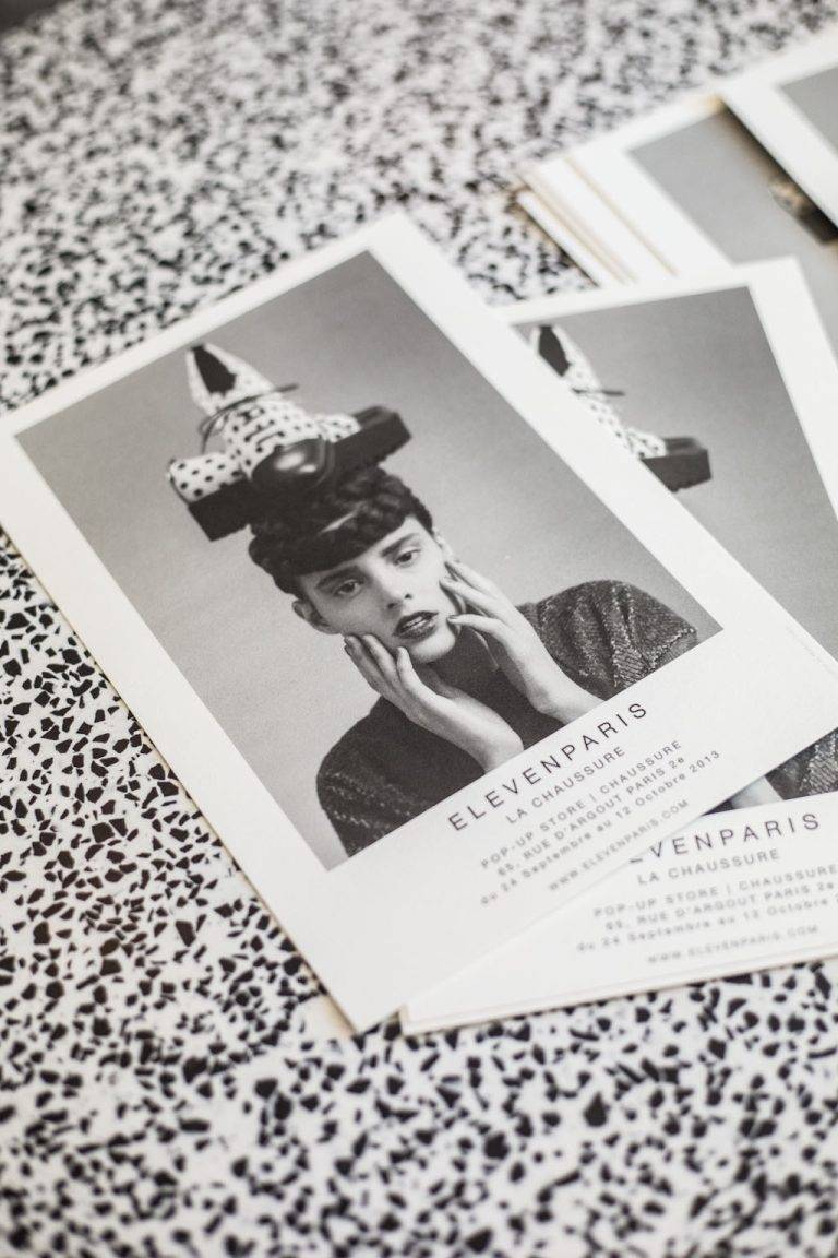 Inauguration of the popup shoes Eleven Paris