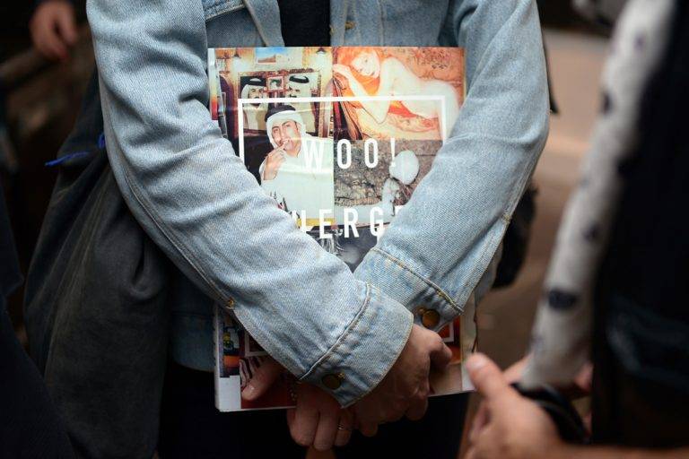 Signature du livre Woo! de Juergen Teller