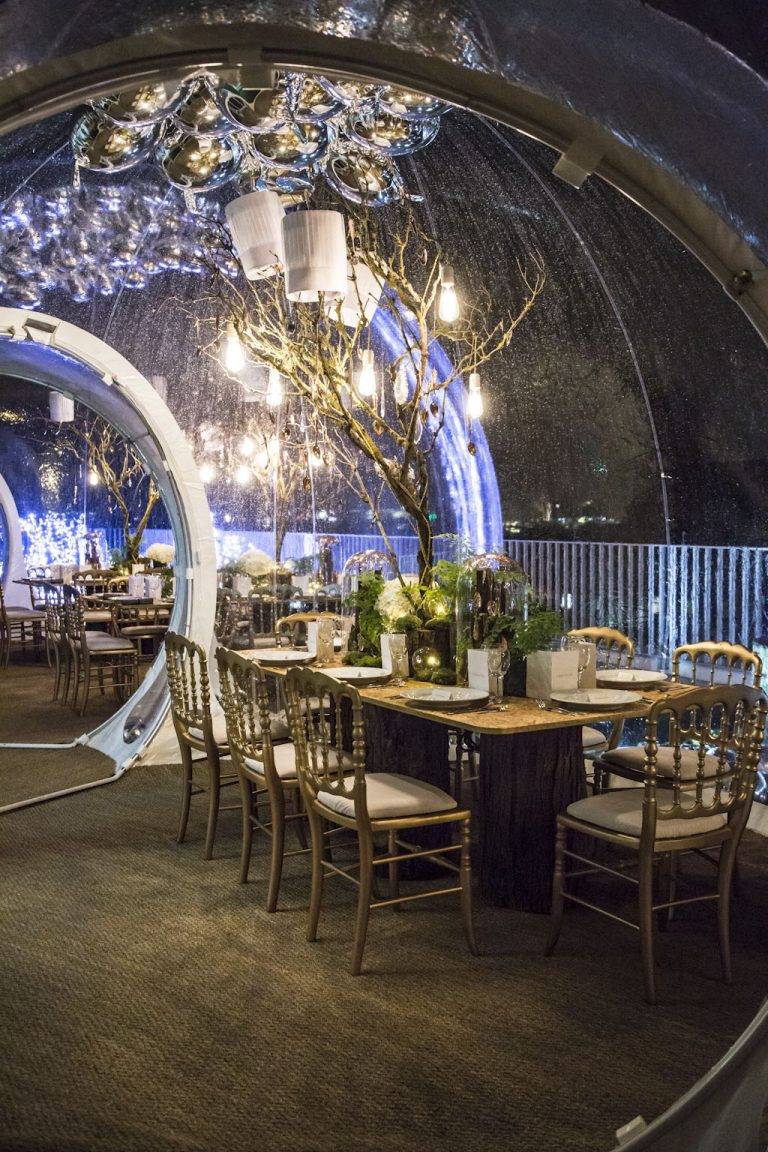 Diner inaugural de la Terrasse des Chefs du BHV