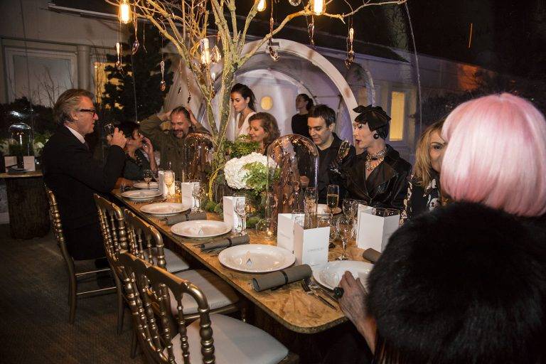 Diner inaugural de la Terrasse des Chefs du BHV