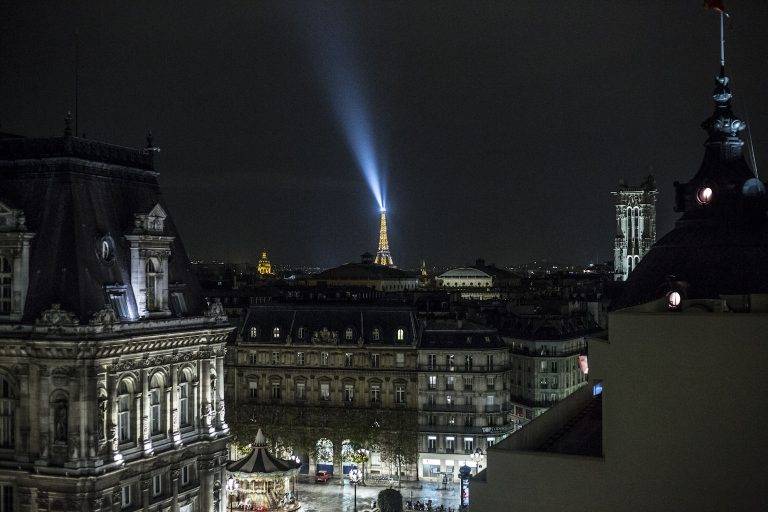 Diner inaugural de la Terrasse des Chefs du BHV
