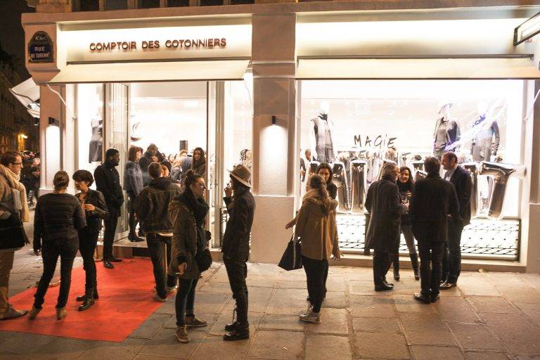 Opening boutique Comptoir des Cotonniers