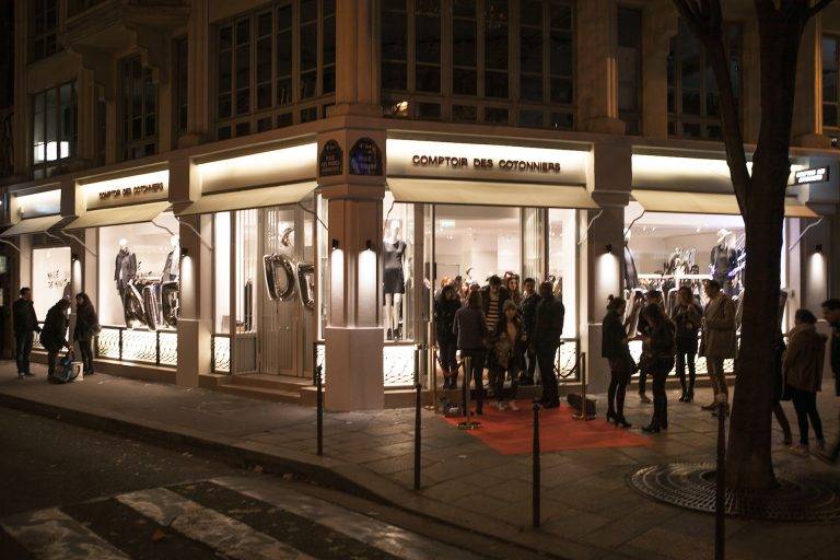 Opening boutique Comptoir des Cotonniers