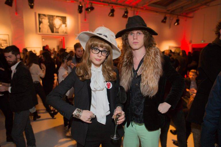  - Vernissage de l’exposition Rolling Stones avec Black XS