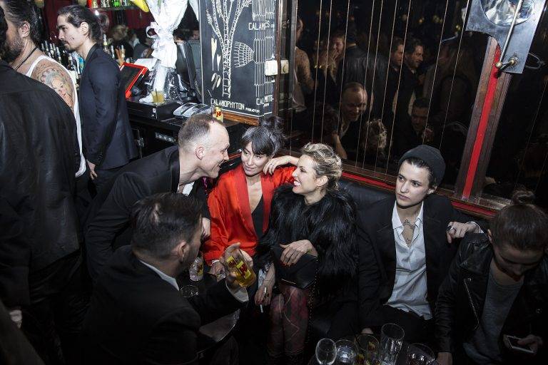 The evening of the magazine HIM (x Kate Moss)