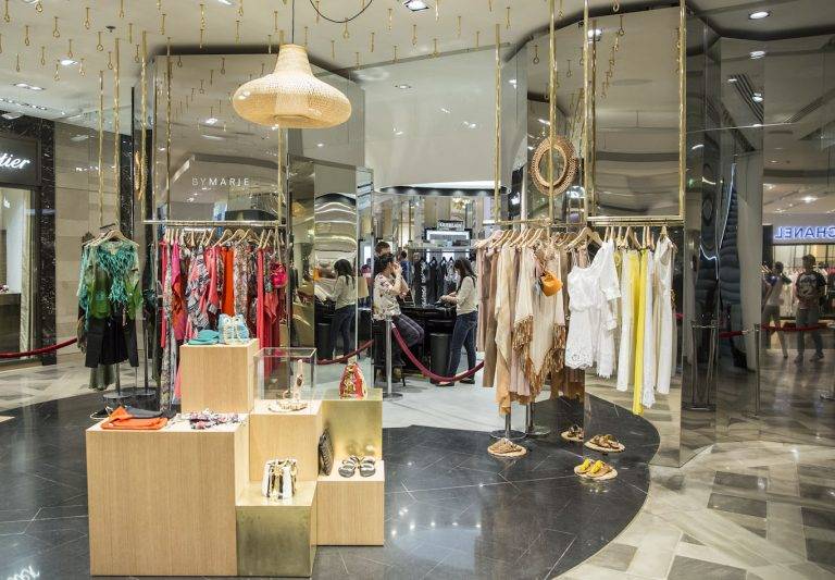 Lancement du popup-store By Marie aux Galeries Lafayette