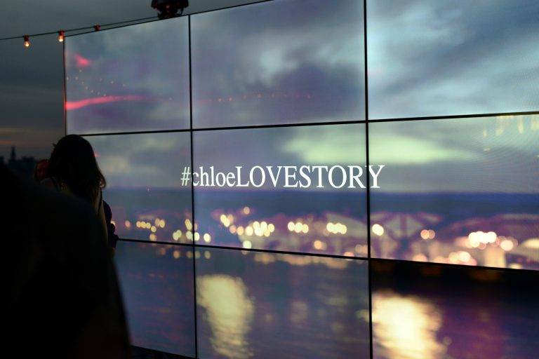 Soirée de lancement du parfum Chloé Love Story