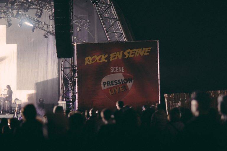 On the Rock En Seine 2014 Live Pressure Stage