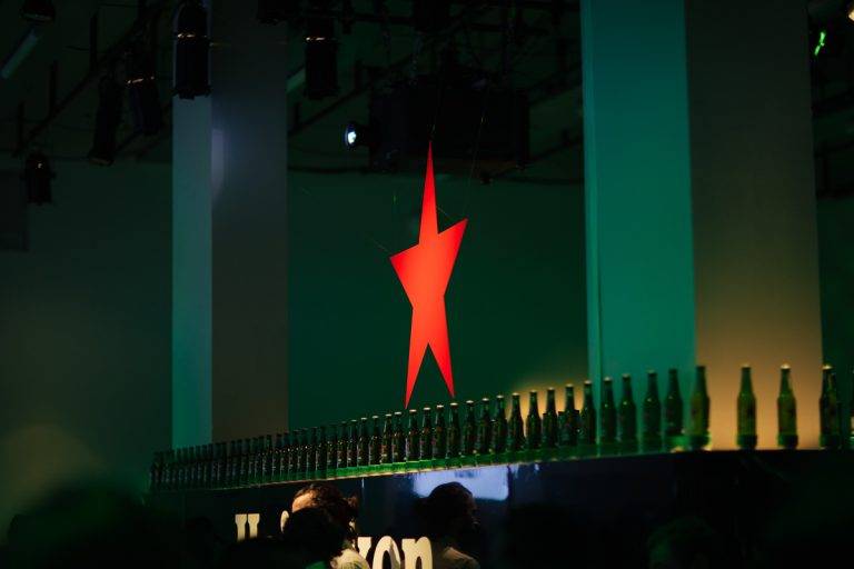 Open your World party by Heineken
