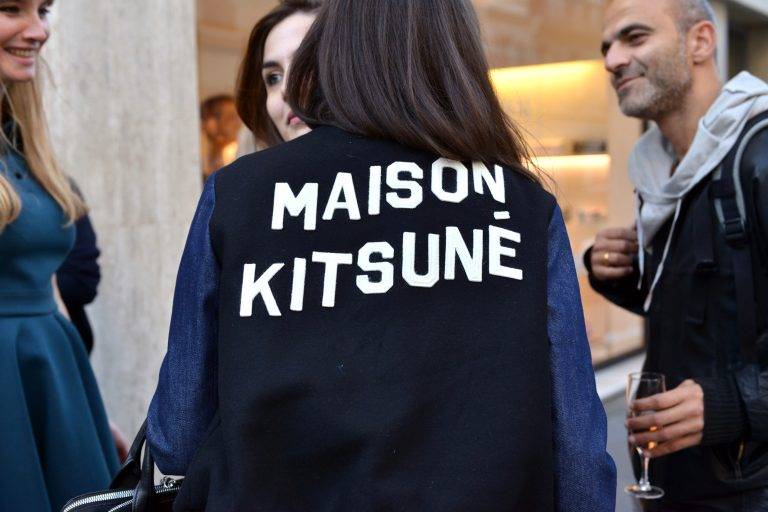 Opening de la boutique Maison Kitsuné St Germain