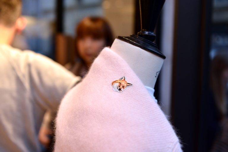 Opening de la boutique Maison Kitsuné St Germain