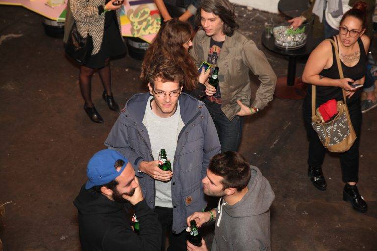 Vernissage de l’exposition #popup Garage by Grolsch