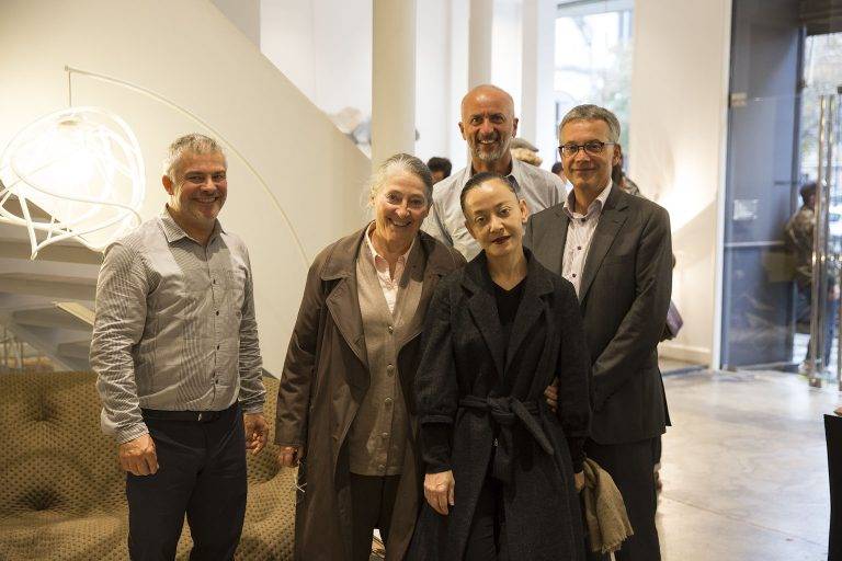  - Signature du livre ‘Pierre Paulin : l’homme et L’oeuvre’ de Nadine Descendre