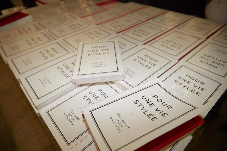 Cocktail Mr Porter x Éditions Pyramyd