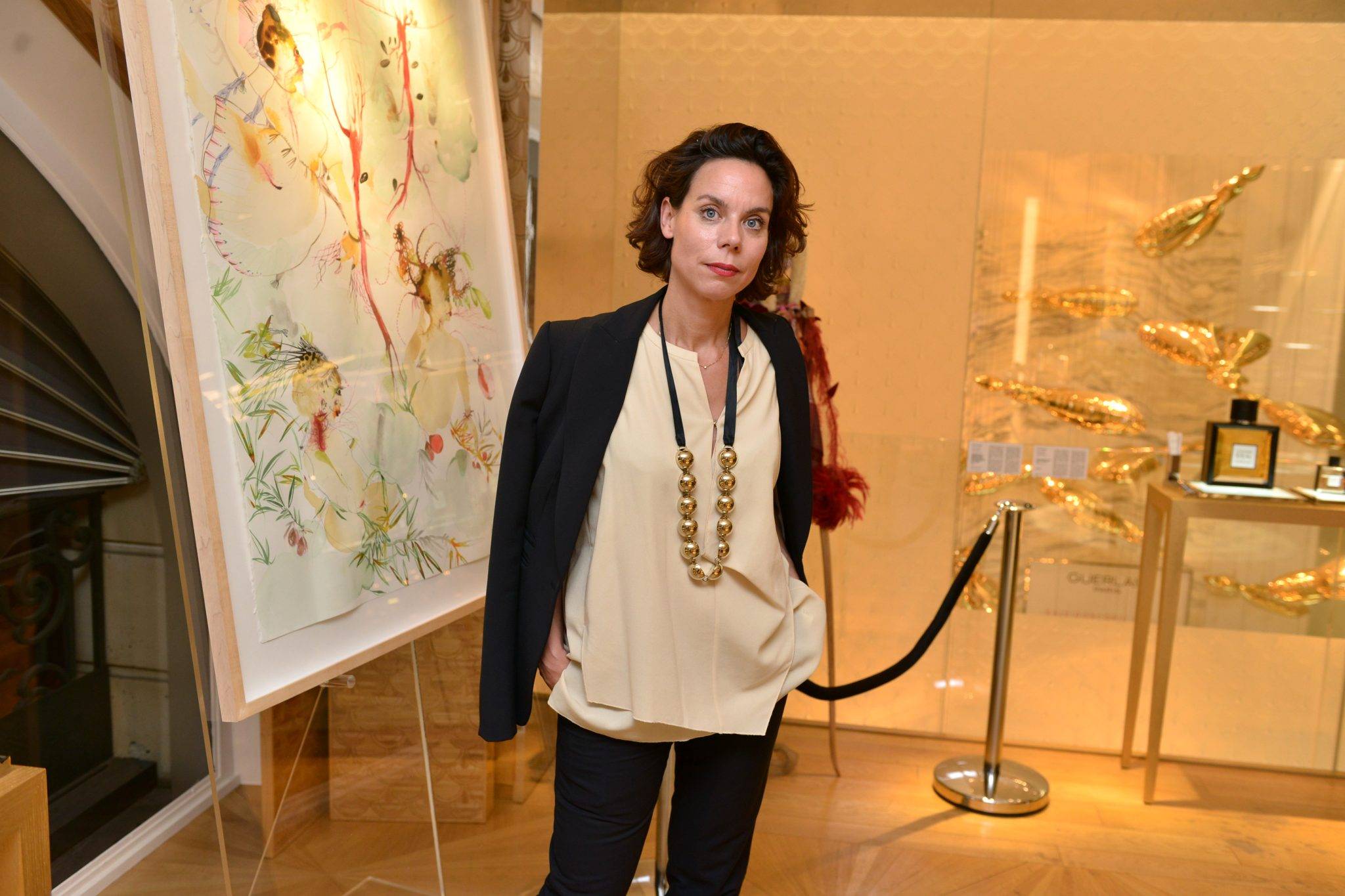  - Opening of the exhibition “KALEIDOSCOPIC INDIA” – FIAC 2014