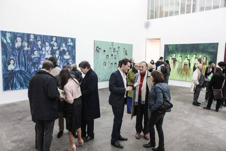 Vernissage de l’exposition « Les débutantes » de Claire Tabouret