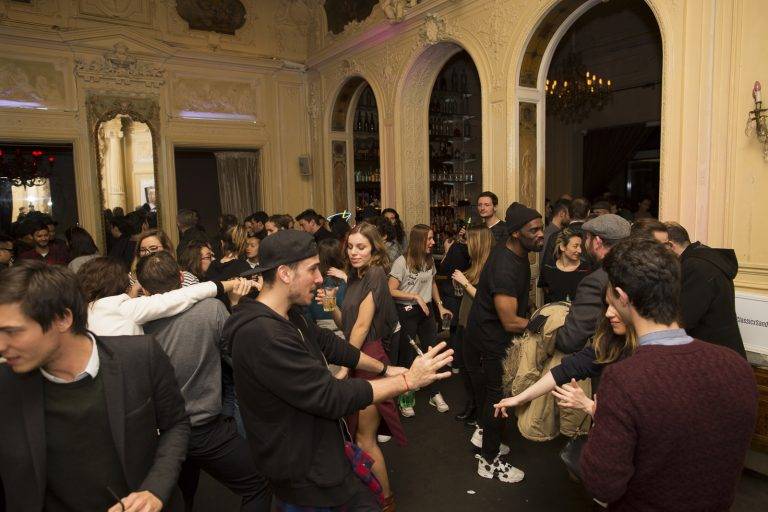 Reebok Classic x Sandro PFW party