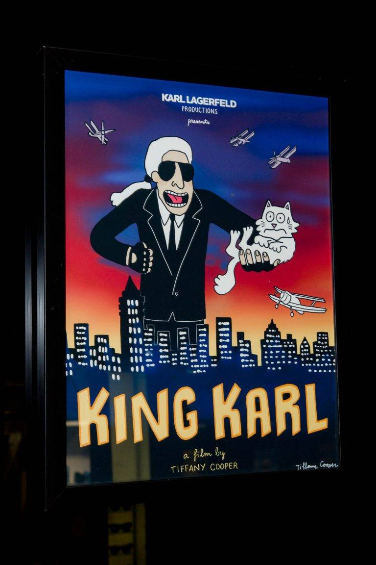 Vernissage de l’exposition Karl Lagerfeld x Tiffany Cooper