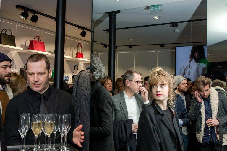 Vernissage de l’exposition Karl Lagerfeld x Tiffany Cooper