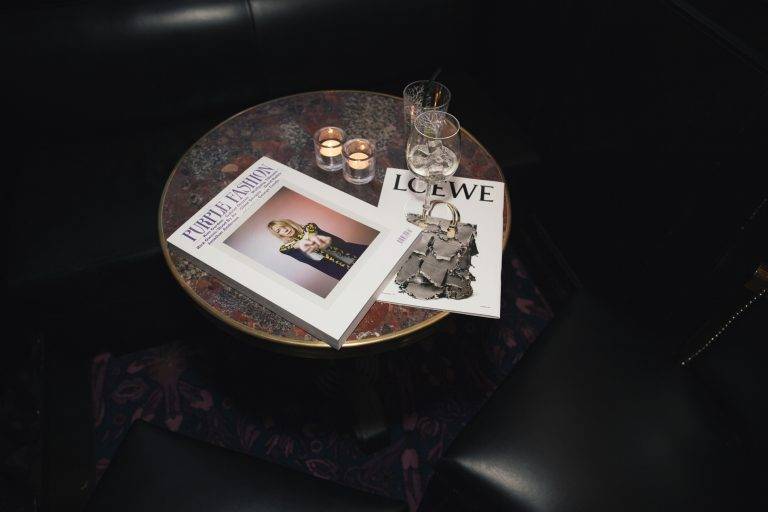 Purple magazine PFW party w/ Vionnet