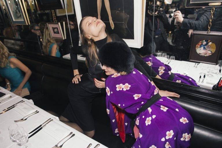 Purple magazine PFW party w/ Vionnet