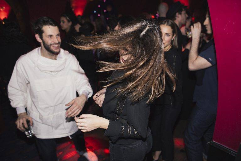 Purple magazine PFW party w/ Vionnet