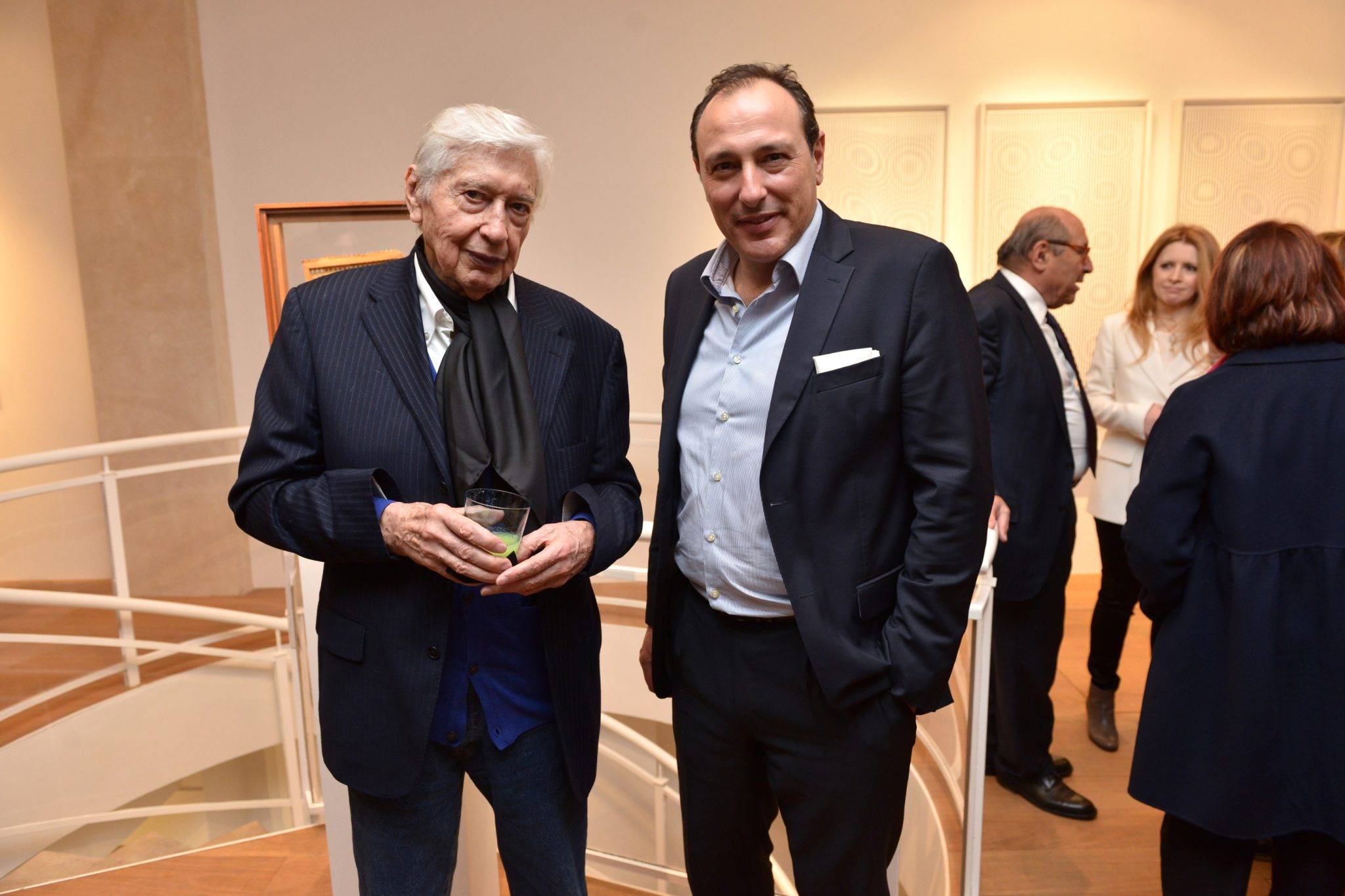  - Opening of the exhibition Alberto Biasi