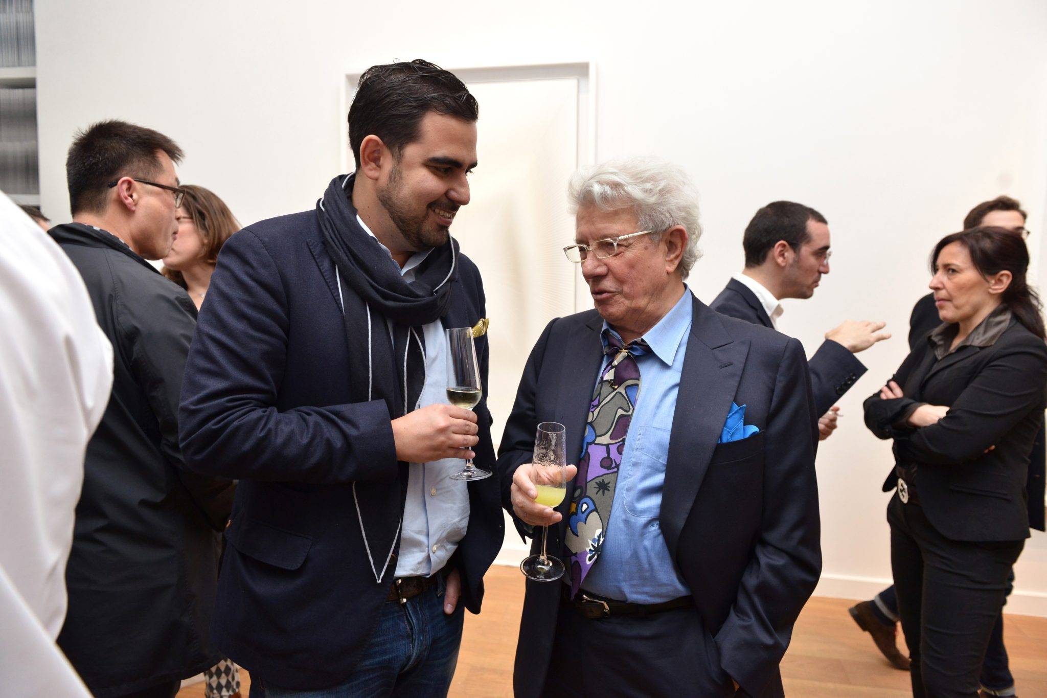  - Vernissage de l’exposition Alberto Biasi