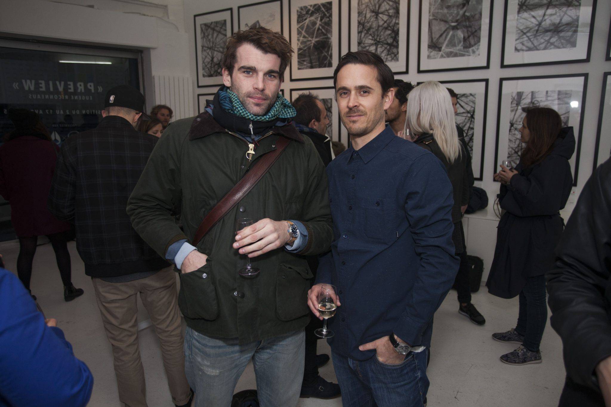  - Vernissage de l’exposition « Preview », d’Eugène Riconneaus