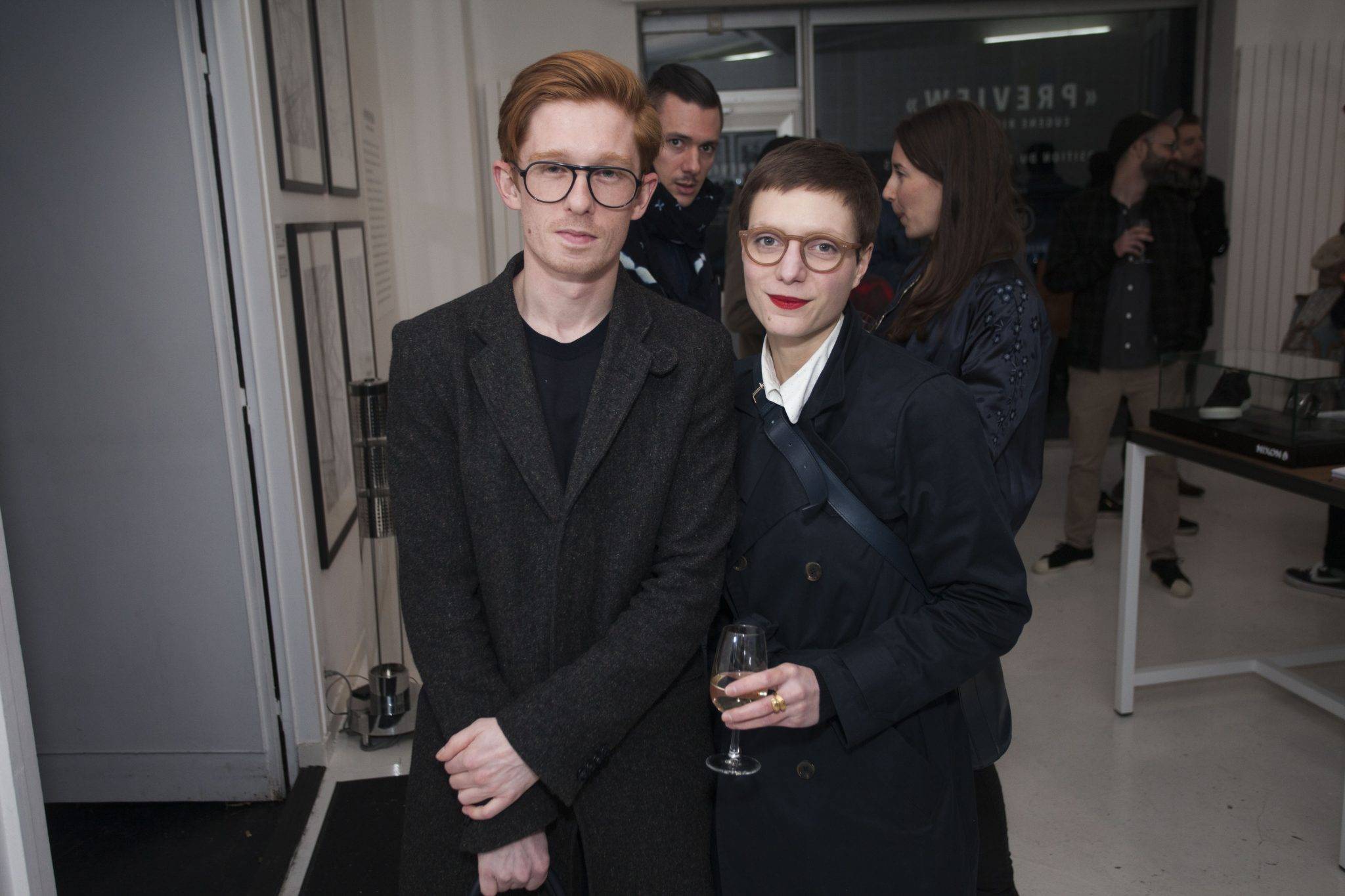  - Vernissage de l’exposition « Preview », d’Eugène Riconneaus