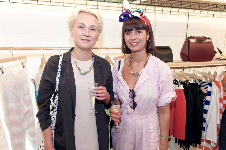 Inauguration of the Front de Mode boutique