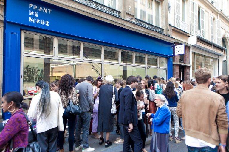 Inauguration of the Front de Mode boutique