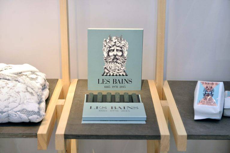 Inauguration of the boutique Les Bains