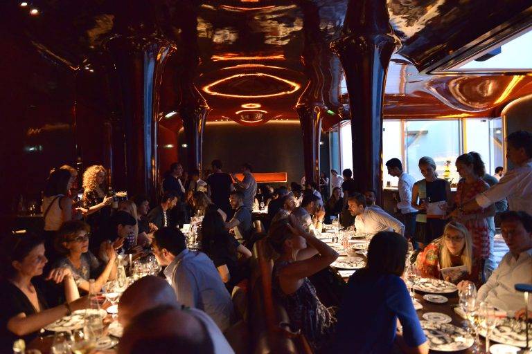 Inauguration of the boutique Les Bains