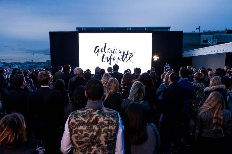 Lancement de la nouvelle image des Galeries Lafayette