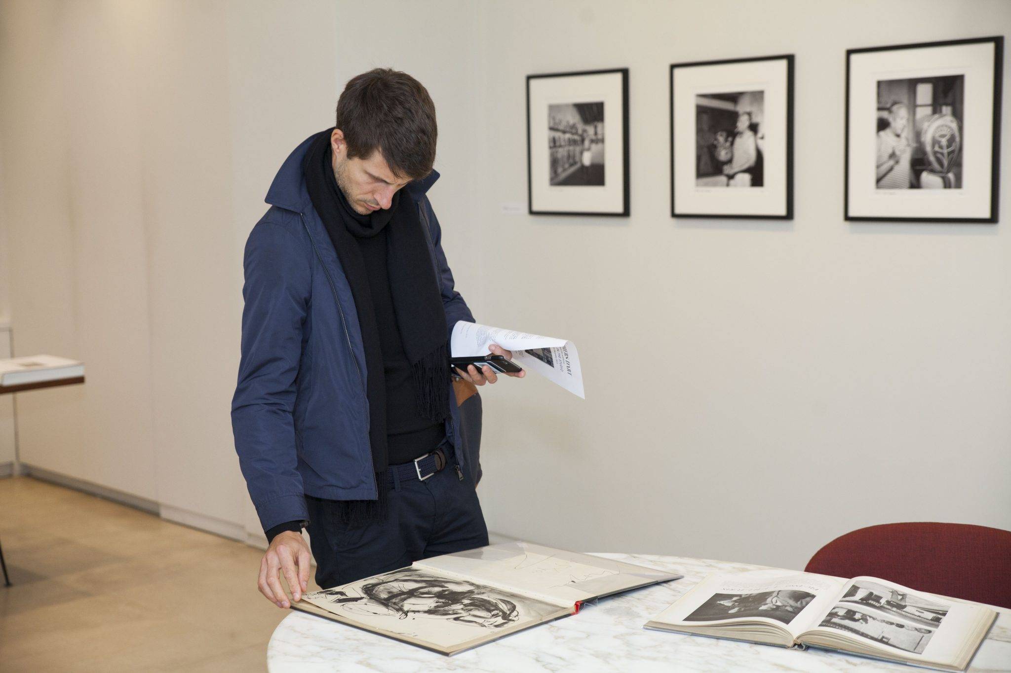 - Vernissages des expositions ‘Picasso : dans l’atelier’ et  ‘Josh Smith et Dieter Roth’