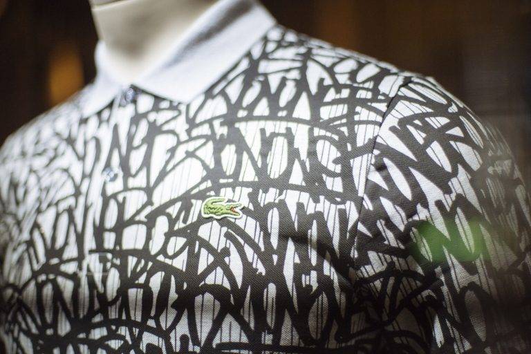 Présentation de la collection Lacoste L!ve x JonOne