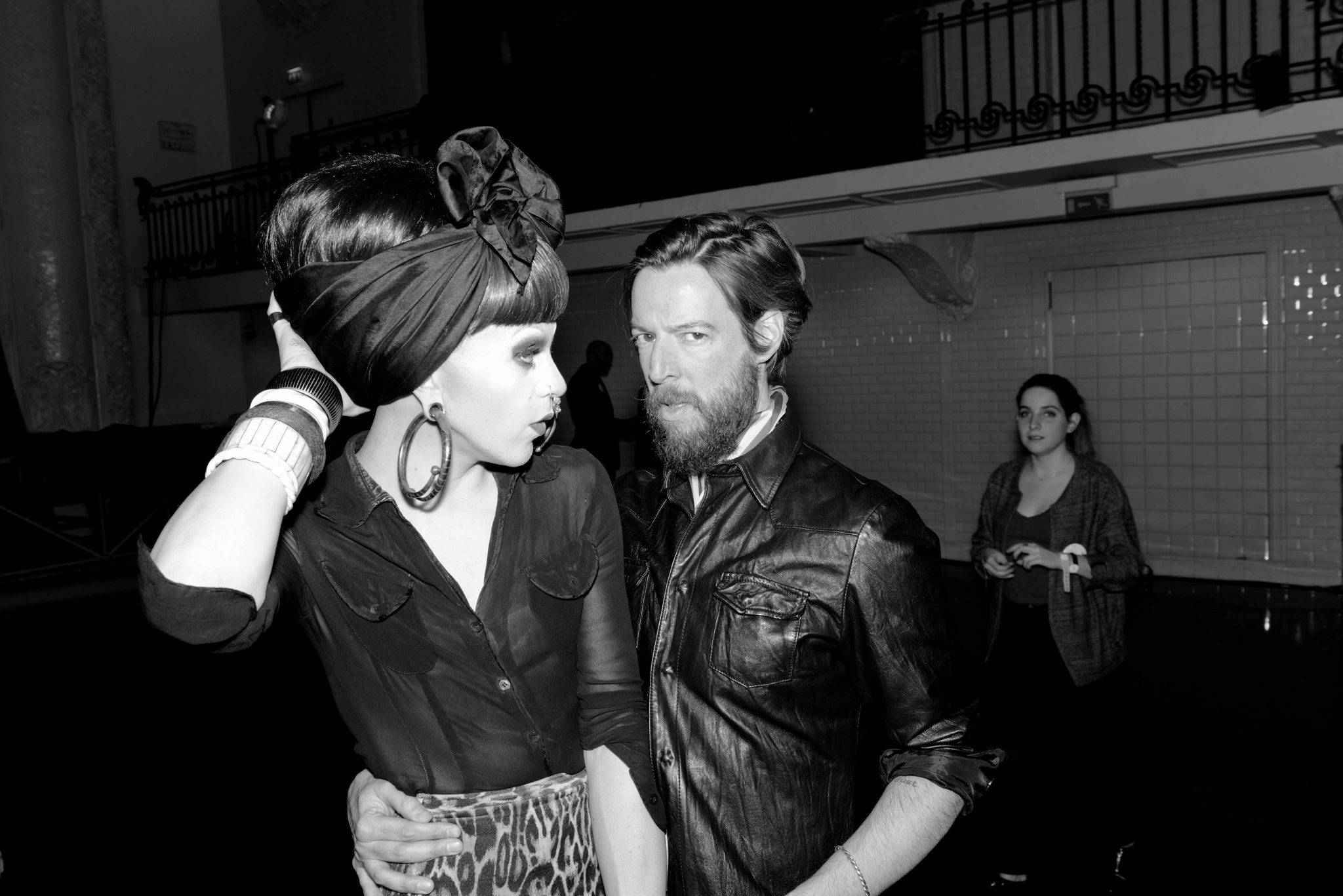  - Marie-Agnès Gillot, Marianne Faithfull and the Labèque sisters on stage for ICCARRE