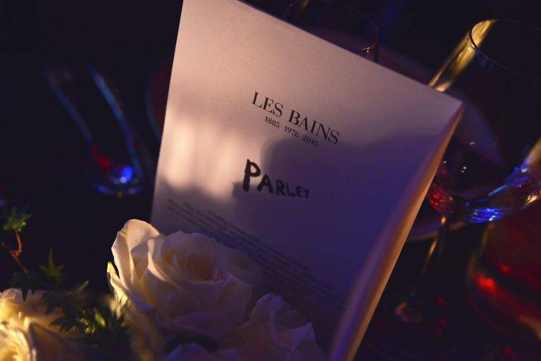 Le talks et le diner « Parley for the Oceans »