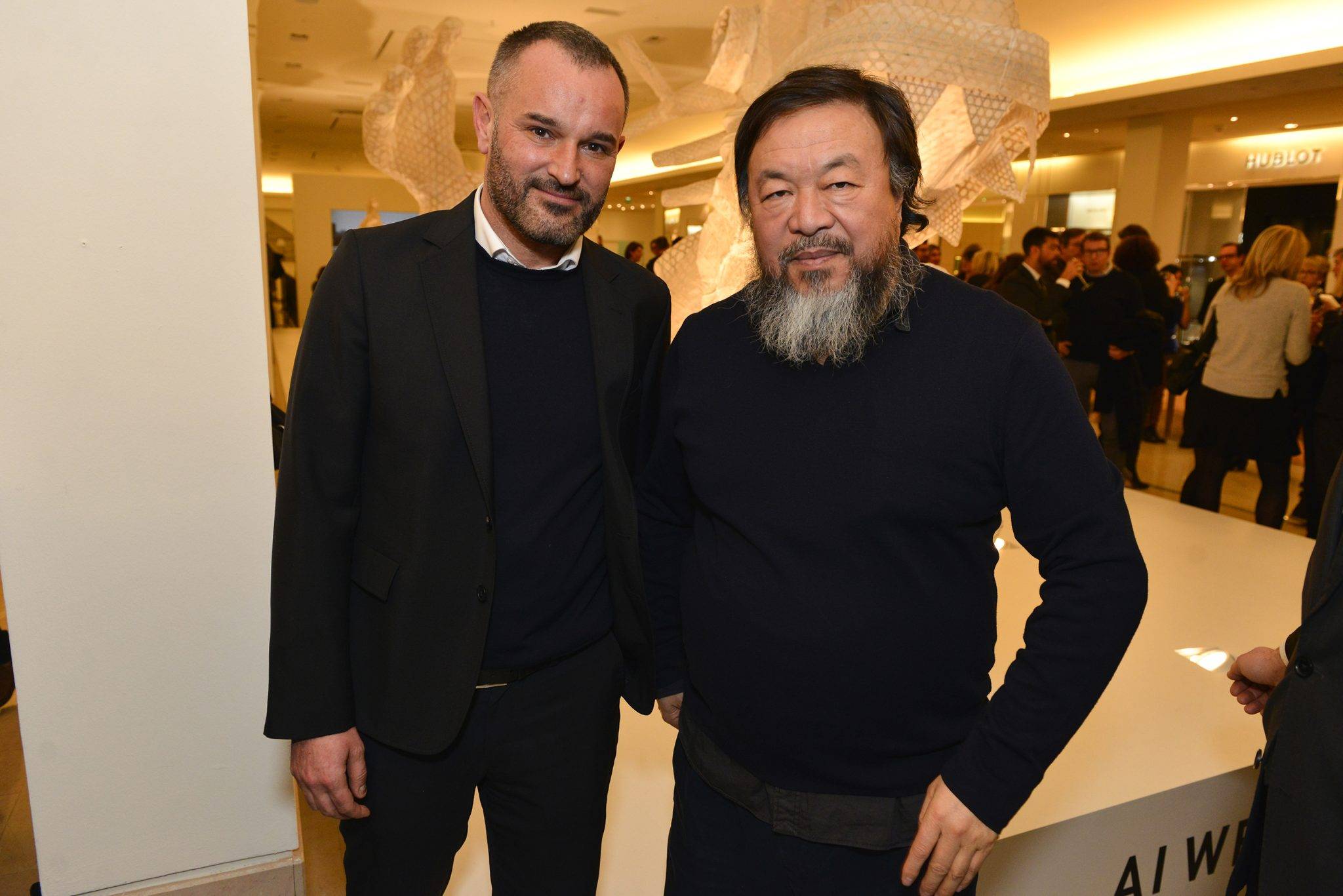  - Le vernissage de l’exposition  » Er Xi » de Ai WeiWei