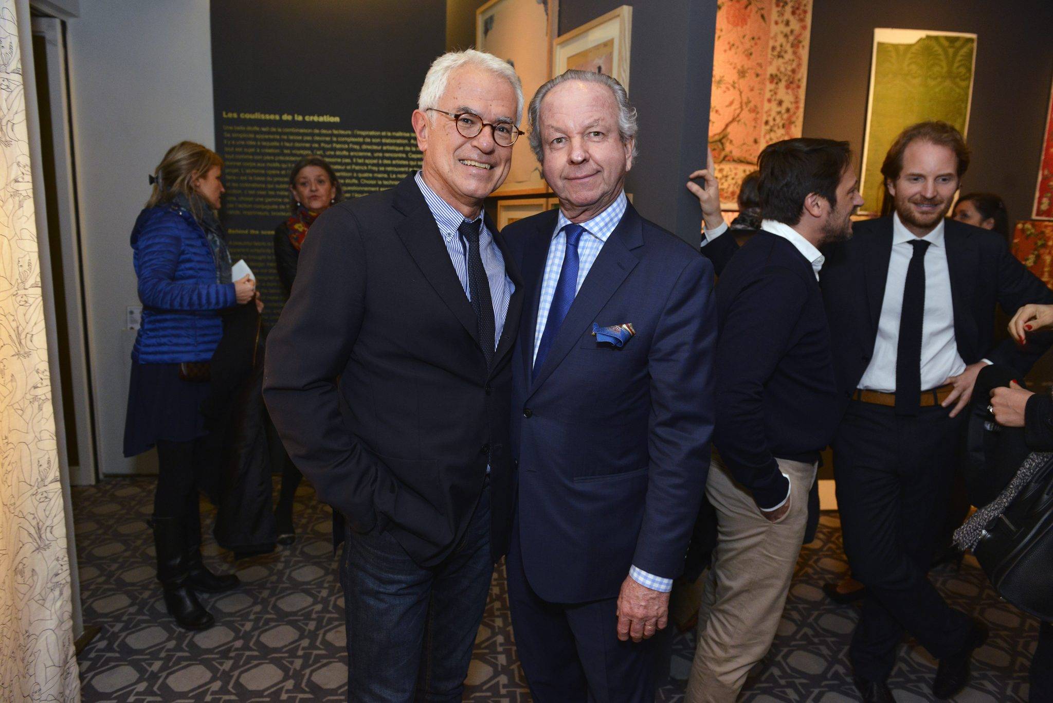 - Private tour of the exhibition’Inspired Fabrics, Pierre Frey’.