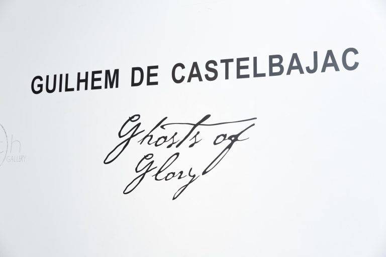 Vernissage de l’exposition ‘Ghost of Glory’, de Guilhem De Castelbajac