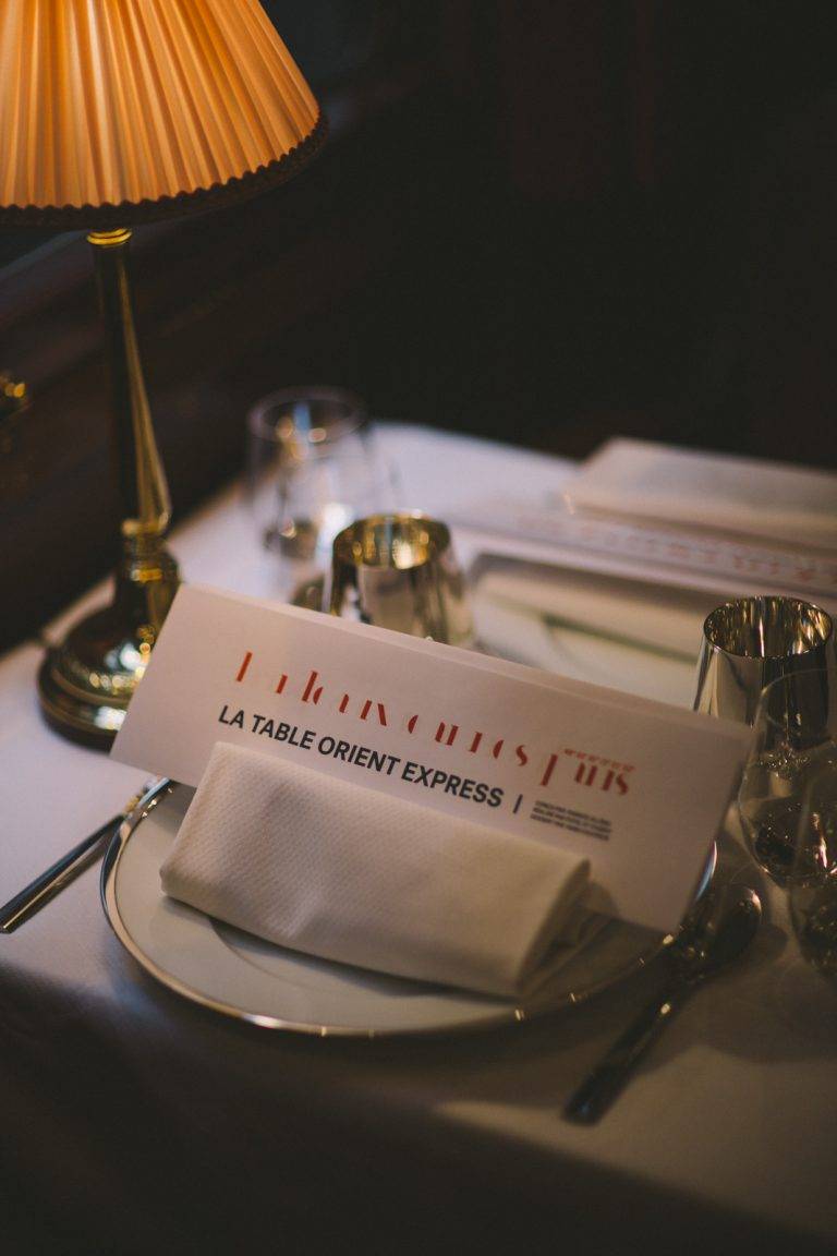 inauguration de la Table Orient Express