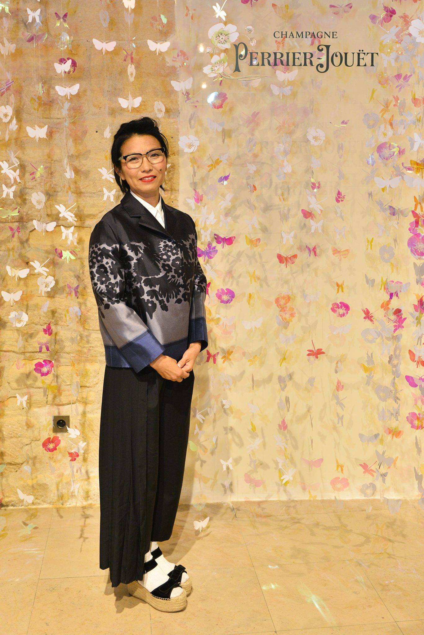  - De verre et de lumière: Ritsue Mishima habille Perrier-Jouët