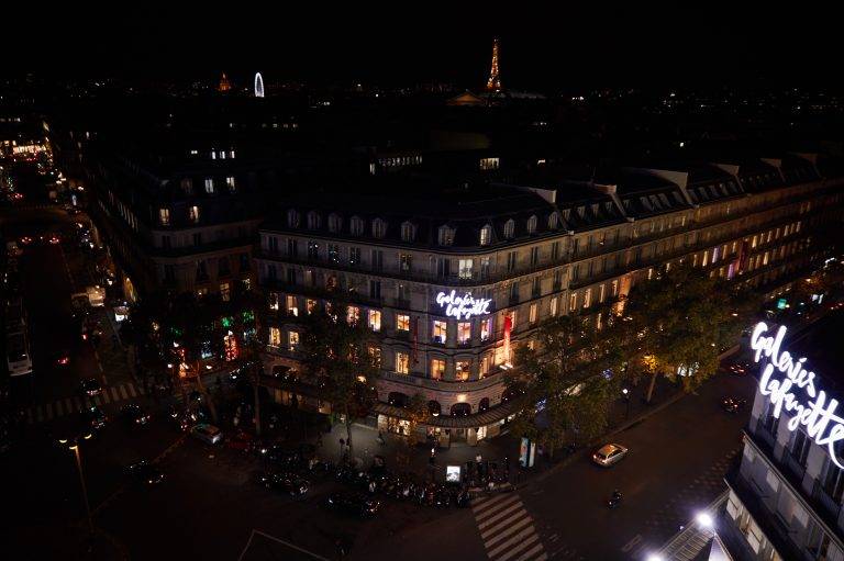 Noël polaire aux Galeries Lafayette