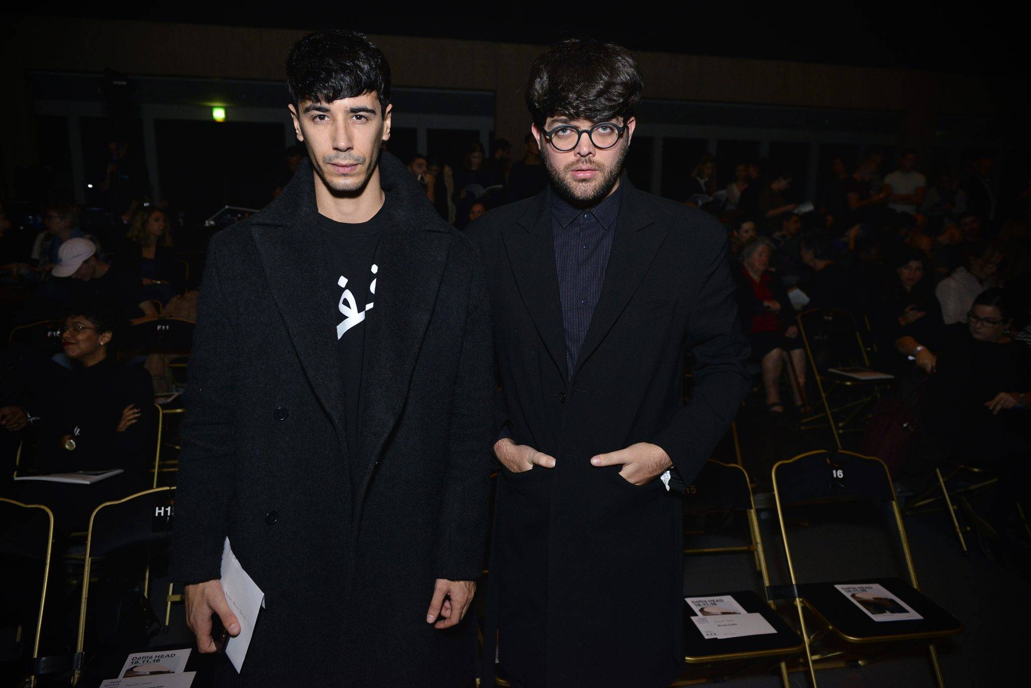  - HEAD students march by